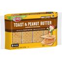 Keebler Toast and Peanut Butter Sandwich Cracker, 8 Ounce -- 12 per case.