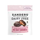 Sanders Fair Trade Dairy Free Dark Chocolate Sea Salt Caramels, 5.5 Ounce -- 6 per case