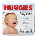Huggies Snug and Dry Size 5 Diaper - Jumbo Pack, 25 count - 4 per case