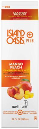 Island Oasis Mango Peach Beverage Mix, 32 Fluid Ounce -- 12 per case