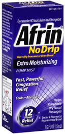 Afrin 12 Hour Pump Mist No Drip Congestion Relief Nasal Spray, 15 Milliliter -- 36 per case.
