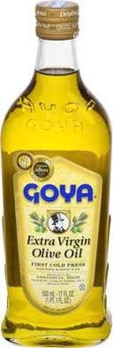 Goya Extra Virgin Olive Oil, 17 Ounce -- 12 per case.