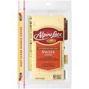 Alpine Lace Sliced 25% Reduced Fat Swiss Cheese, 8 Ounce -- 12 per case