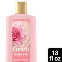 Caress Daily Silk Body Wash, 18 Ounce -- 6 per case
