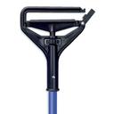 Disco Blue Fiberglass Handle with 7 inch Black Plastic Head, 12 count