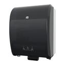 Tork Universal Black Plastic Mechanical Paper Hand Towel Roll Dispenser, 9.3 x 12.3 x 16 inch