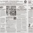 Hoffmaster Waxed Newspaper Print Basket Liner/Sandwich Wrap, 12 x 12 inch -- 2000 per case.