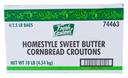 Fresh Gourmet Sweet Butter Cornbread Croutons, 2.5 Pound -- 4 per case.