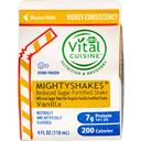 MightyShakes Honey Consistency Vanilla Shake Beverage, 4 Fluid Ounce -- 50 per case.