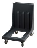 Cambro Black Camdolly with Handle, 350 Pound.