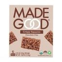 Madegood Chocolate Chip Crispy Squares, 6 count -- 6 per case