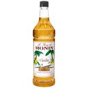 Monin Vanilla Flavor Syrup, 1 Liter -- 4 Case