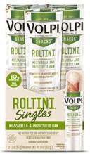 Volpi Roltini Singles with Prosciutto Pork - Display Ready Carton, 1.5 Ounce -- 24 per case.