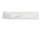 World Centric Compostable TPLA Individually Wrapped Fork, 6.3 inch -- 750 per case.
