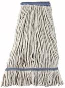 Winco White Yarn Loop End Mop Head, 24 Ounce -- 20 per case