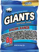 Giants Bacon Ranch Sunflower Seeds Snacks, 5 Ounce -- 12 per case