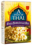 A Taste of Thai Garlic Basil Coconut Rice, 6.7 Ounce -- 12 per case.
