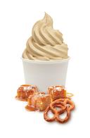 Yocream Low Fat Salted Caramel Pretzel Yogurt Mix, 64 Ounce -- 6 per case.