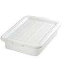 Tablecraft High Density Polyethylene Freezer Box Cover, 21.875 x 16.125 x 1.125 inch -- 12 per case