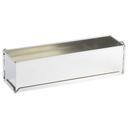Gobel Tin Plate Plain Springform Long Loaf Pan with Removable Bottom, 15.75 inch x 3 inch x 3 inch