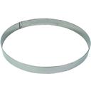 Gobel Stainless Steel Mousse Ring, 14.2 inch x 1.8 inch Height Cavity