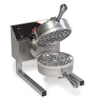 Nemco 120 Volt Fixed Grids Single Belgian Waffle Baker, 10x18-3/4 x 10-5/8 inch