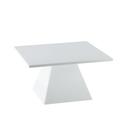 Cal-Mil White Acrylic Large Square Pedestal Riser, 14.5 x 14.5 x 7.875 inch