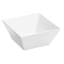 Cal-Mil White Melamine Medium Square Bowl, 10 x 10 x 5 inch