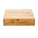 Cal-Mil Madera Wood Cube Riser, 12 x 12 x 3.25 inch