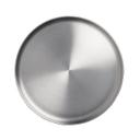 American Metalcraft Coupe Collection Satin Finish Stainless Steel Coupe Plate, 13 x 13 inch