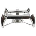 Tablecraft 200 Series Stainless Steel Replacement Stand Fits CW40176 Chafer, 16.25 x 15.25 x 6 inch