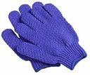 Bass Brushes Royal Blue Premium Nylon Body Exfoliating Gloves