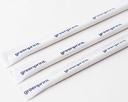 Greenprint Agave Black Wrapped Straw, 8.27 inch -- 2000 per case