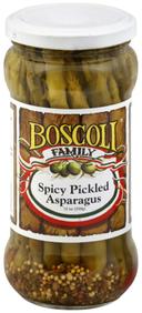 Boscoli Spicy Pickled Asparagus, 12 Ounce -- 6 per case