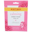 Burts Bees Calming Sheet Mask with Rose -- 6 per case