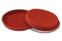 Silikomart Uniflex Alimentary Silicone Flan Mold, 10 15/64 x 1 3/16 inch Height