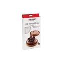 Silikomart Microperforated Tart Ring and Silicone Mold Kit, 14.7 inch x 8.3 inch x 2 inch