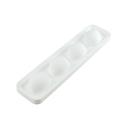 Silikomart Limone 120 Four Cavities Silicone Mold with Plastic Support, 88.5 x 61.5 Millimeter