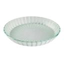 Rosseto Kalderon Stelo White 14 inch Round Shallow Handmade Glass Bowl, set of 2