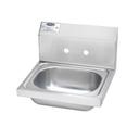 Krowne Less Faucet Hand Sink with 4 inch Center Faucet Holes, 17 1/4 x 15 1/4 x 13 inch