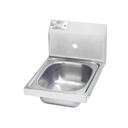 Krowne Less Faucet Hand Sink with Single Faucet Hole, 12 x 17 x 14 inch