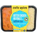 Cafe Spice Butter Chicken Meatballs with Saffron Rice, 16 Ounce -- 6 per case