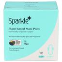 Sparkle Plant-Based Super Maxi Pad, 10 count