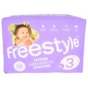 Freestyle Baby Size 3 Hyper Absorbent Diapers, 28 count -- 6 per case