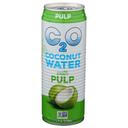 C2O Pure Coconut Water with Pulp, 17.5 Ounce -- 12 per case.