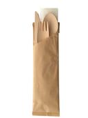 Foodstiks Compostable 4 Pieces Wood Cutlery Set, 6 1/4 inch Length -- 200 per case.
