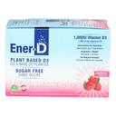 Ener D 1000IU Vitamin D3 Raspberry Sugar Free Drink Mix, 24 count