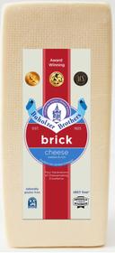 Buholzer Brothers Brick Cheese Loaf, 6 Pound -- 6 per case.