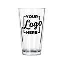 Libbey L5139 Mixing Glass with 2 COLOR Custom Logo, 16 Ounce Capacity -- 144 per case