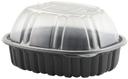 Anchor Packaging Natures Best Polypropylene Large Black Base with Clear Vented Lid Roaster, 9.44 x 7.51 x 4.5 inch -- 170 per case